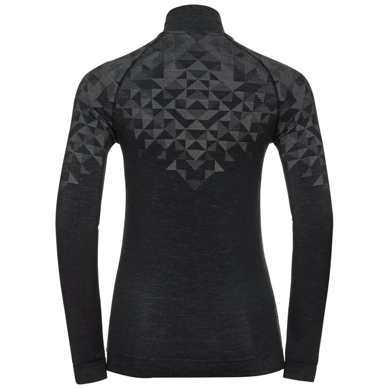 2023 Odlo Kinship Womens base layer top black-1